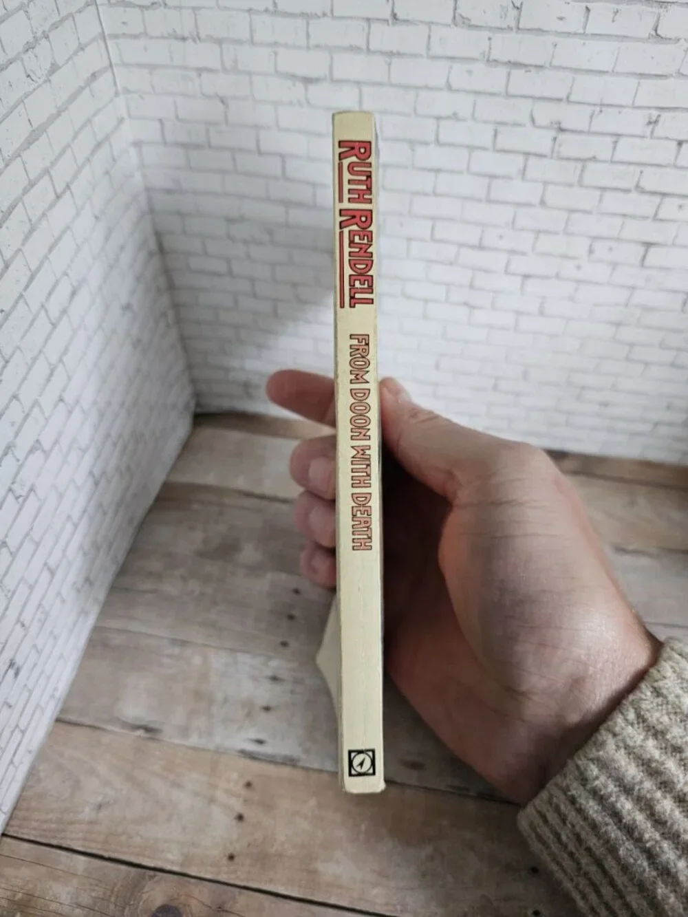 Gothic Crime Ruth Rendell From Doon With Death 1964 Rare Inspector Wexford HTF